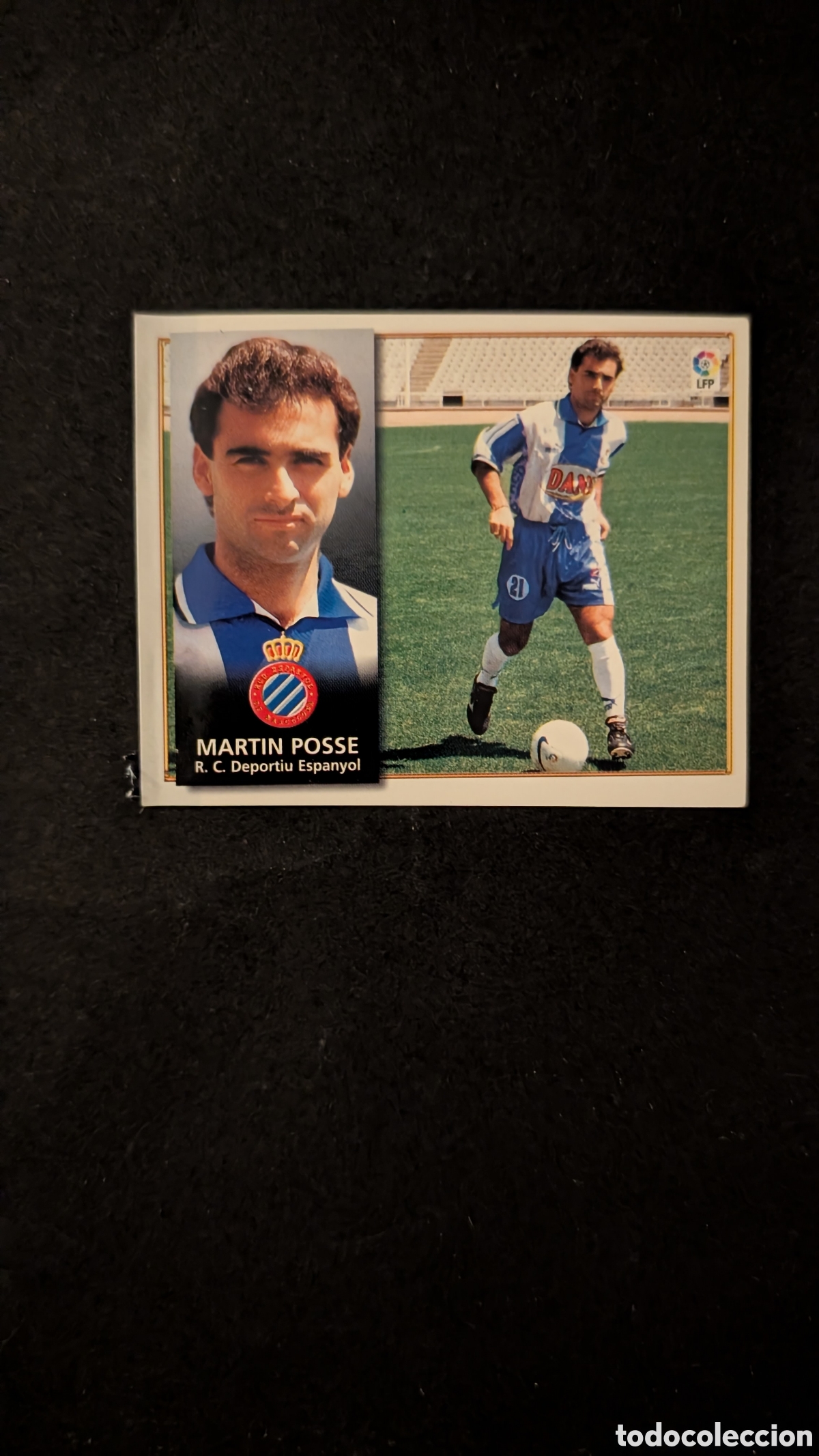 Fu&szlig;ball-Sticker: MARTIN POSSE ESPANYOL COLOCA LIGA ESTE 1998/99 98 99 VENTANILLA