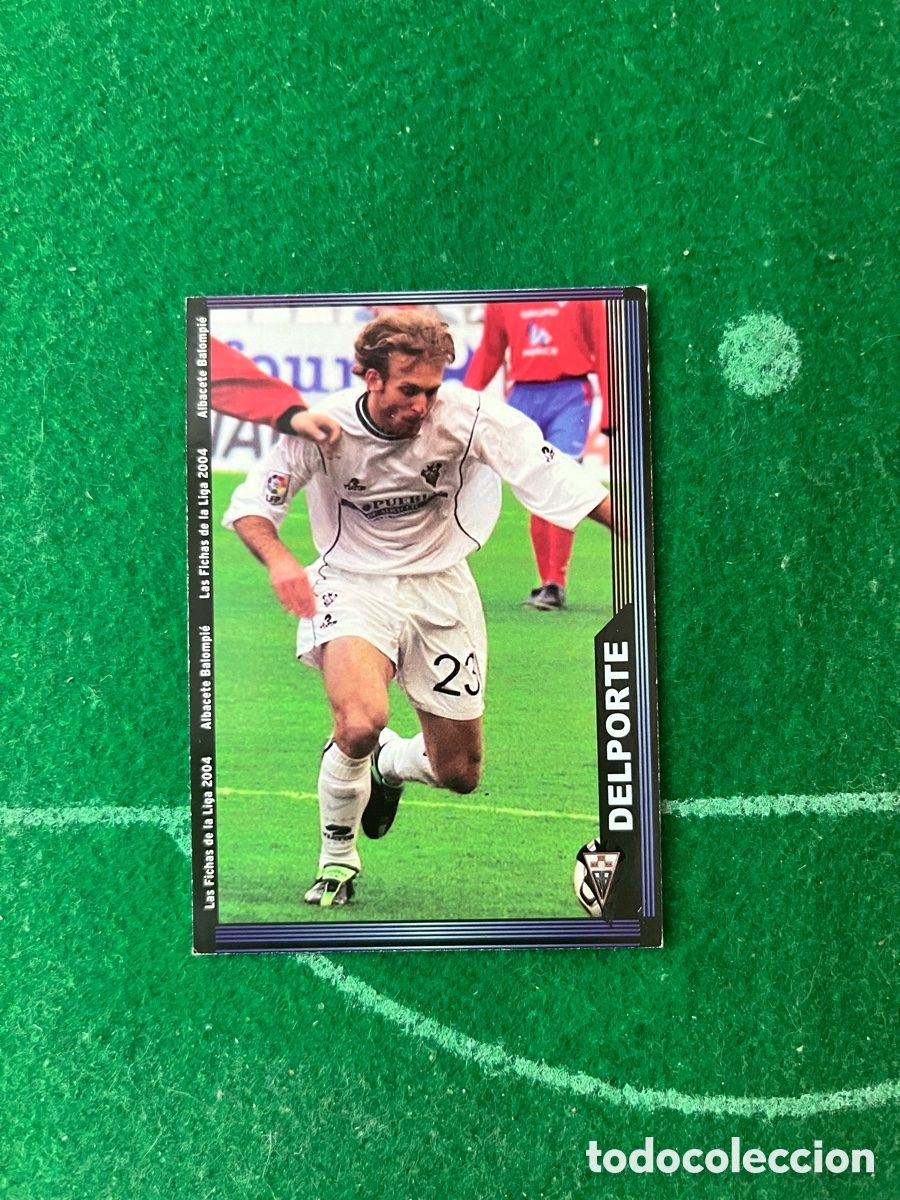 Cromos de f&uacute;tbol: 534 DELPORTE ALBACETE LAS FICHAS DE LA LIGA 2003 2004 MUNDICROMO
