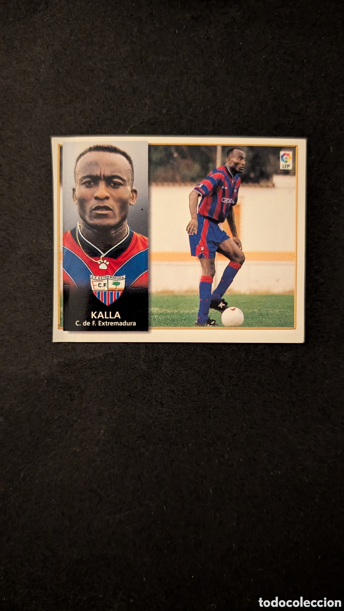 Cromos de f&uacute;tbol: KALLA EXTREMADURA COLOCA LIGA ESTE 1998/99 98 99 VENTANILLA