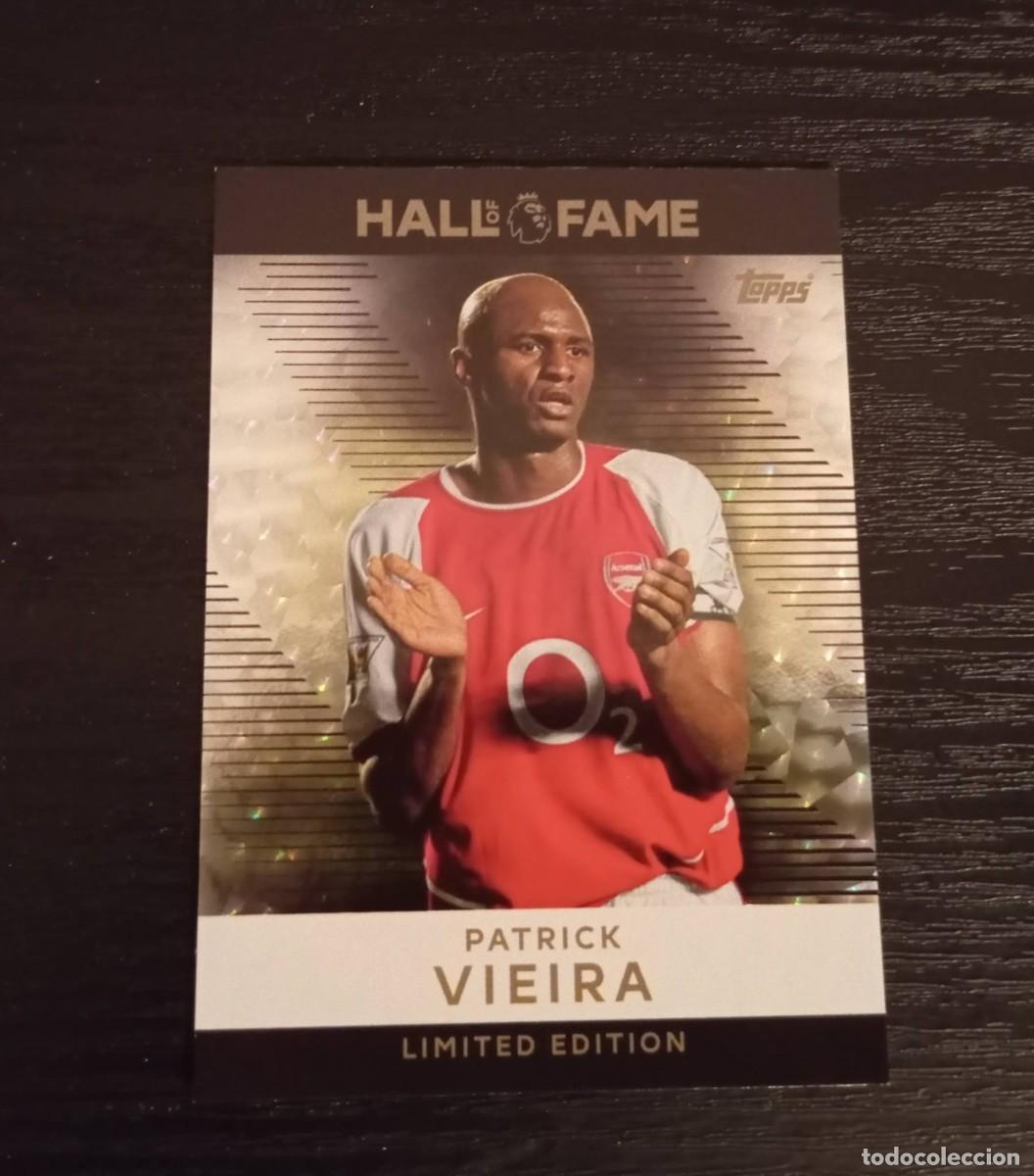Cromos de f&uacute;tbol: -TOPPS PREMIER LEAGUE 25-26 : HOF7 VIEIRA ( ARSENAL ) -- HALL OF FAME -- LIMITED EDITION HOF 7