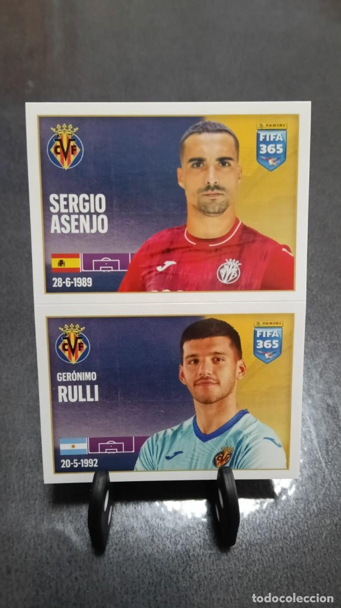 Cromos de f&uacute;tbol: Fifa 365 2021 2022 Sergio Asenjo Rulli 139 Villarreal Sin Pegar