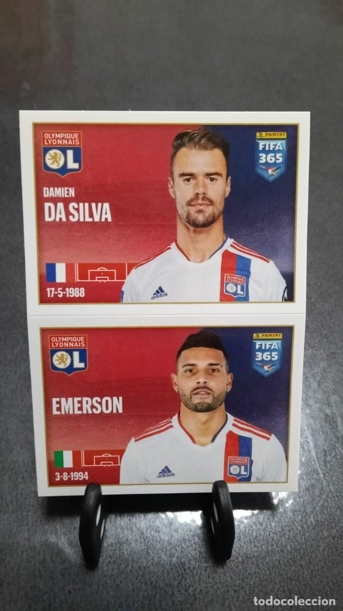 Cromos de f&uacute;tbol: Fifa 365 2021 2022 Da Silva Emerson 155 Olympique De Lyon Sin Pegar