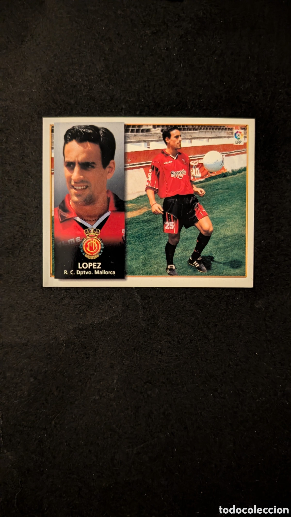 Cromos de f&uacute;tbol: LOPEZ MALLORCA COLOCA LIGA ESTE 1998/99 98 99 VENTANILLA