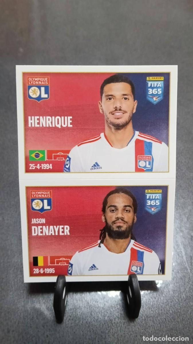 Cromos de f&uacute;tbol: Fifa 365 2021 2022 Henrique Denayer 158 Olympique De Lyon Sin Pegar