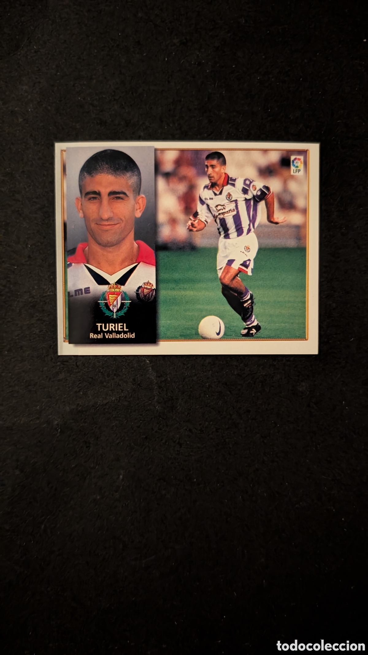 Cromos de f&uacute;tbol: TURIEL VALLADOLID COLOCA LIGA ESTE 1998/99 98 99 VENTANILLA