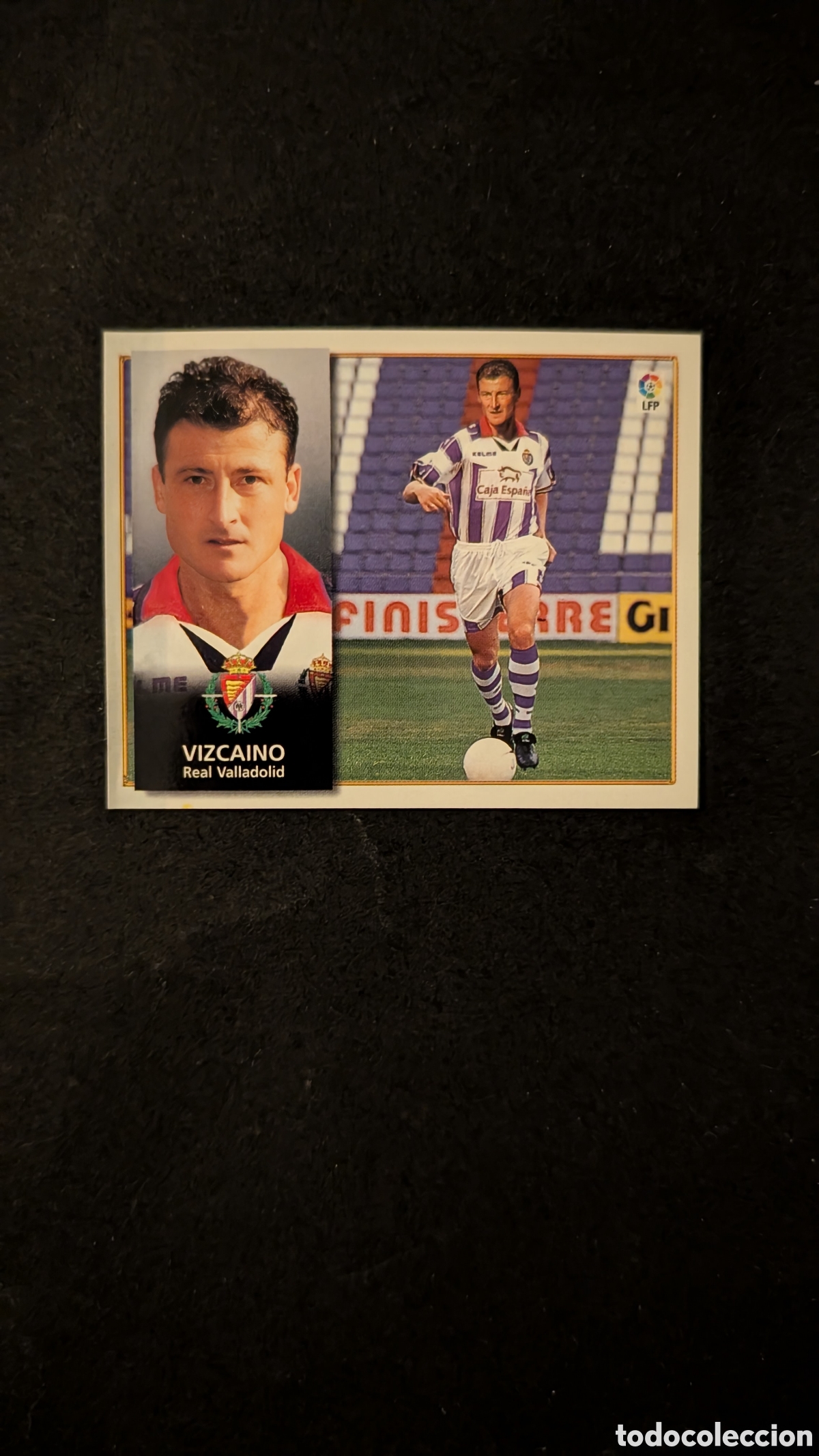 Cromos de f&uacute;tbol: VIZCA&Iacute;NO VALLADOLID COLOCA LIGA ESTE 1998/99 98 99 VENTANILLA