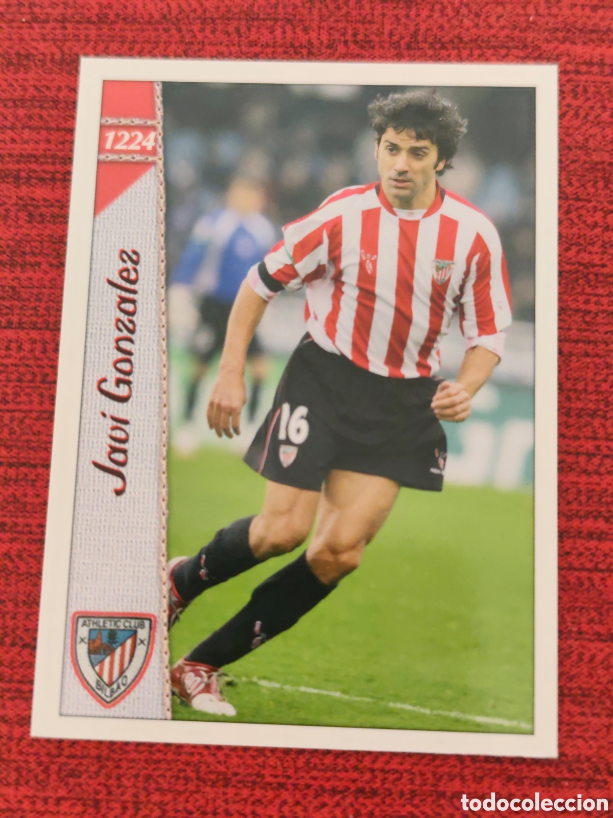 Cromos de f&uacute;tbol: 1224 JAVI GONZ&Aacute;LEZ ATHLETIC BILBAO MUNDICROMO LIGA 2006 2007
