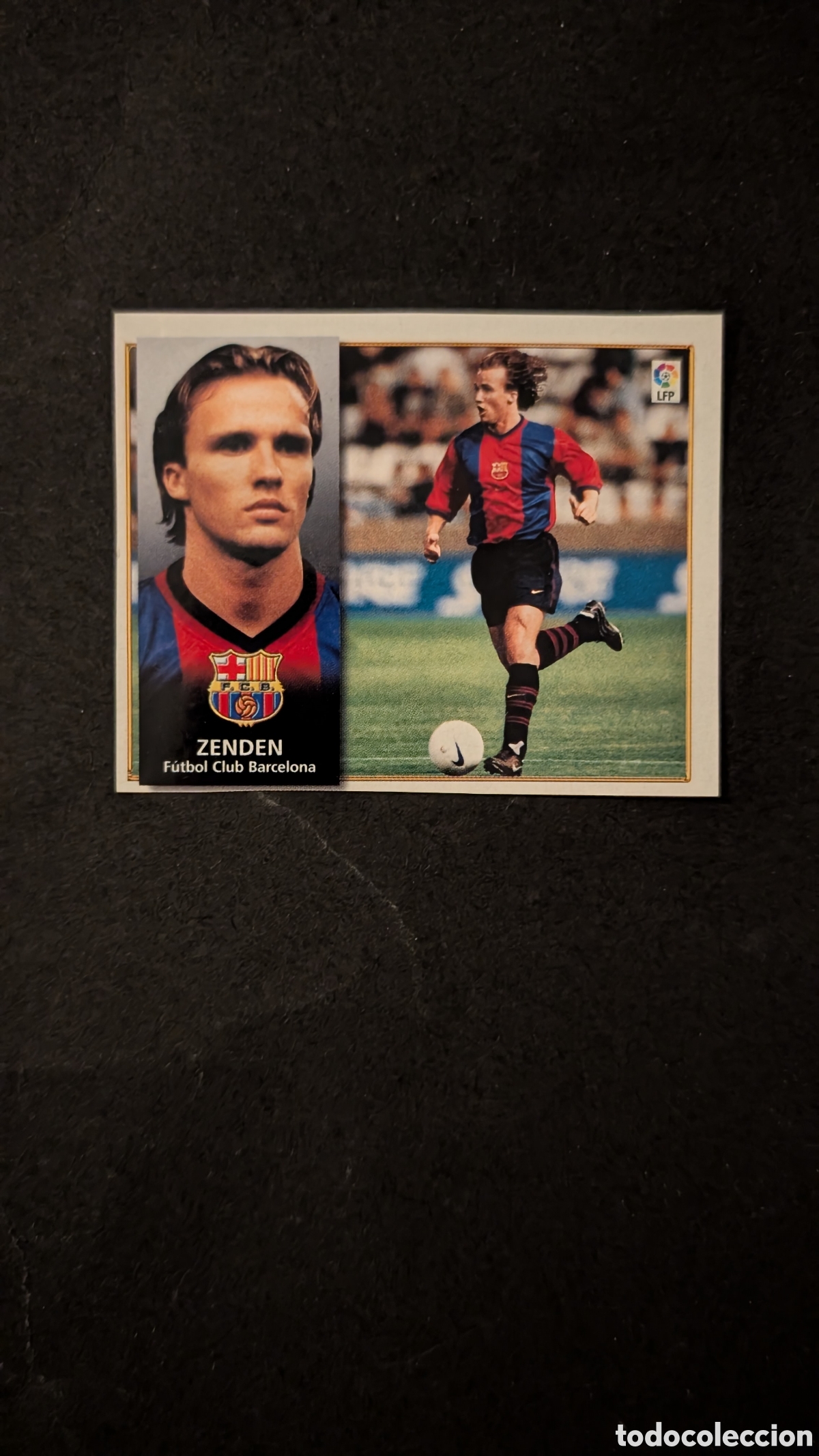 Cromos de f&uacute;tbol: ZENDEN BARCELONA VERSION LIGA ESTE 1998/99 98 99 RECORTADO
