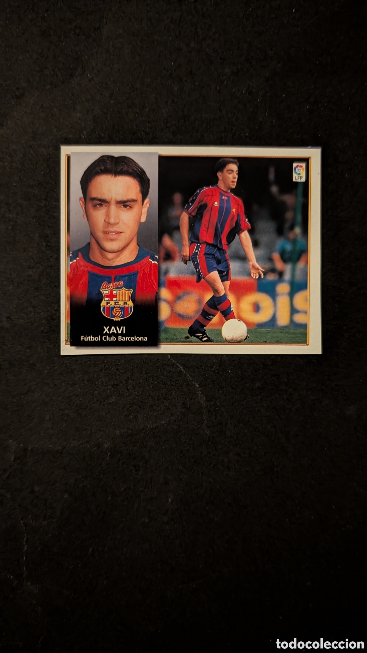 Cromos de f&uacute;tbol: XAVI BARCELONA ROOKIE LIGA ESTE 1998/99 98 99 RECORTADO
