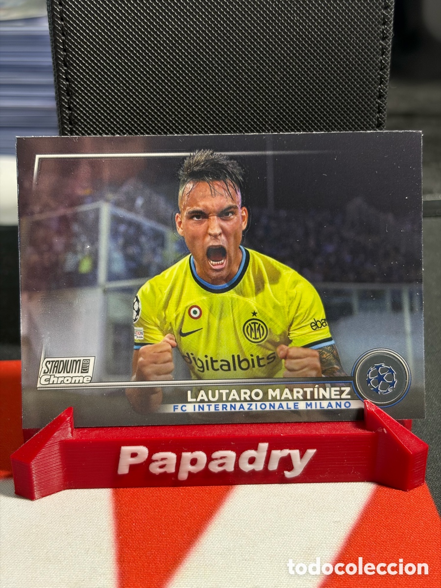 Cromos de f&uacute;tbol: 2022-23 Topps Stadium Club Chrome UEFA FC Internazionale Lautaro Martinez