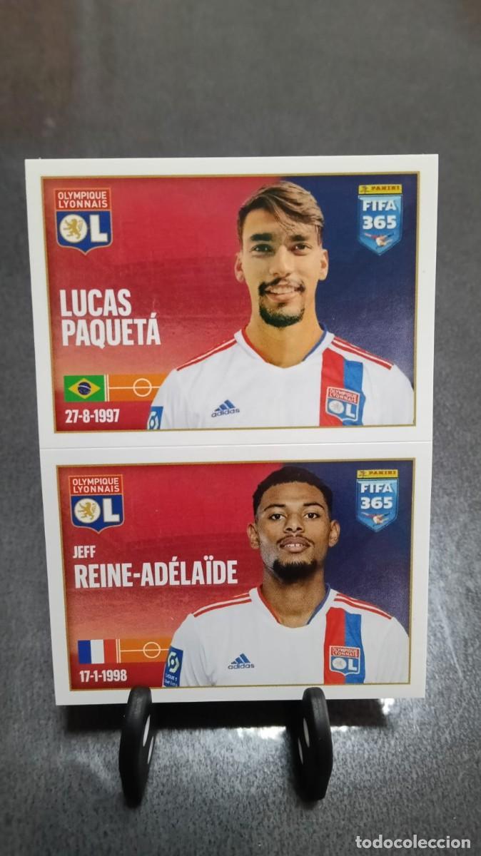 Cromos de f&uacute;tbol: Fifa 365 2021 2022 Paqueta Reine-Adelaide 161 Olympique De Lyon Sin Pegar