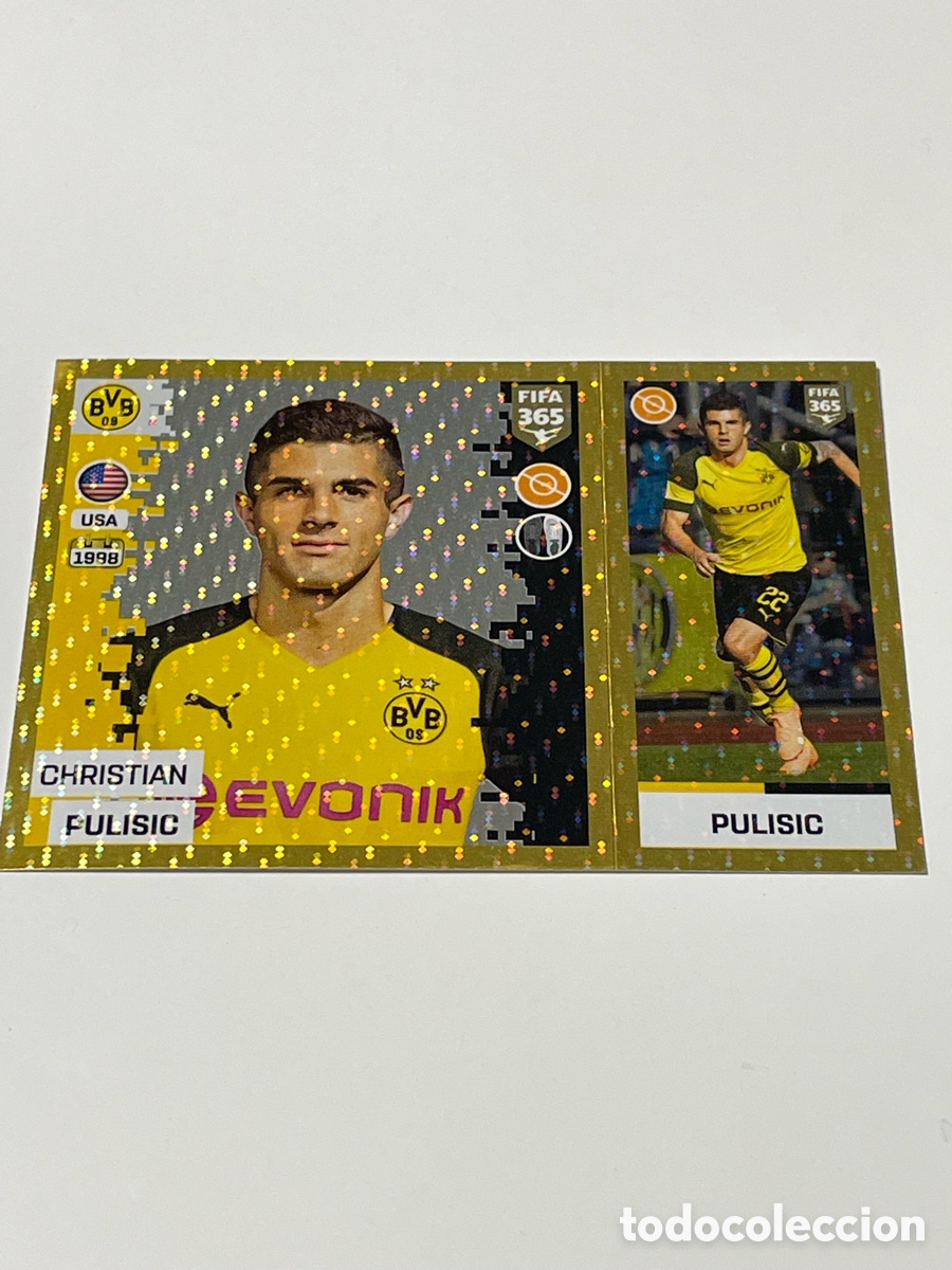 Fu&szlig;ball-Sticker: Christian Pulisic Borussia Dortmund Panini 365 18/19 #166