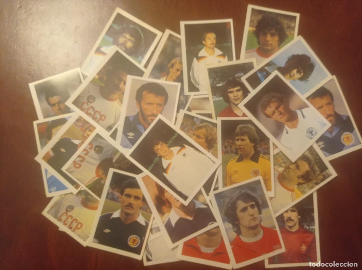 Cromos de f&uacute;tbol: Lote 35 cromos DISVENDA Mundial 82 - Rummennigge