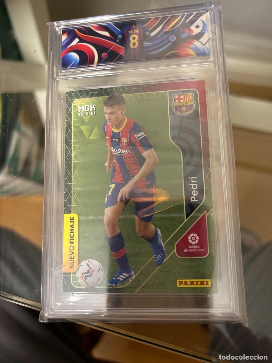 Cromos de f&uacute;tbol: PEDRI ROOKIE PSA 8 MGK 2020-21 BUEN ESTADO
