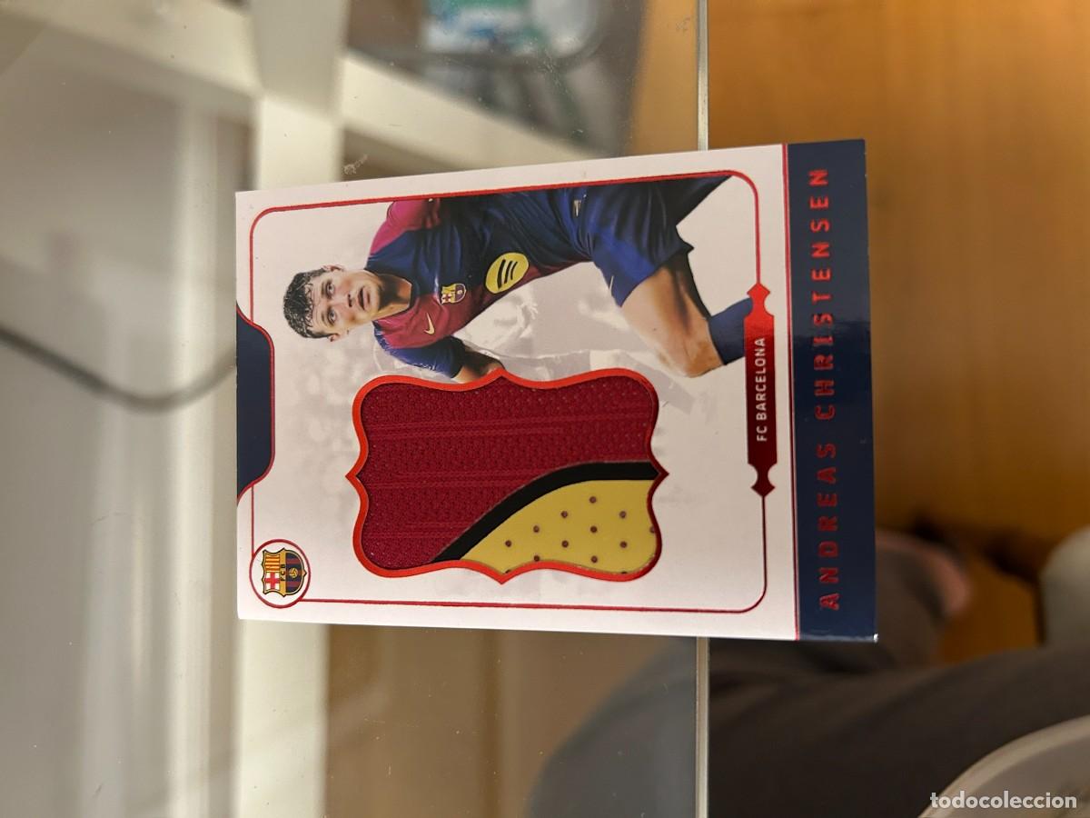 Cromos de f&uacute;tbol: ANDREAS CHRISTENSEN CON CAMISETA Y NUMERACION 18 DE 49 NUEVO