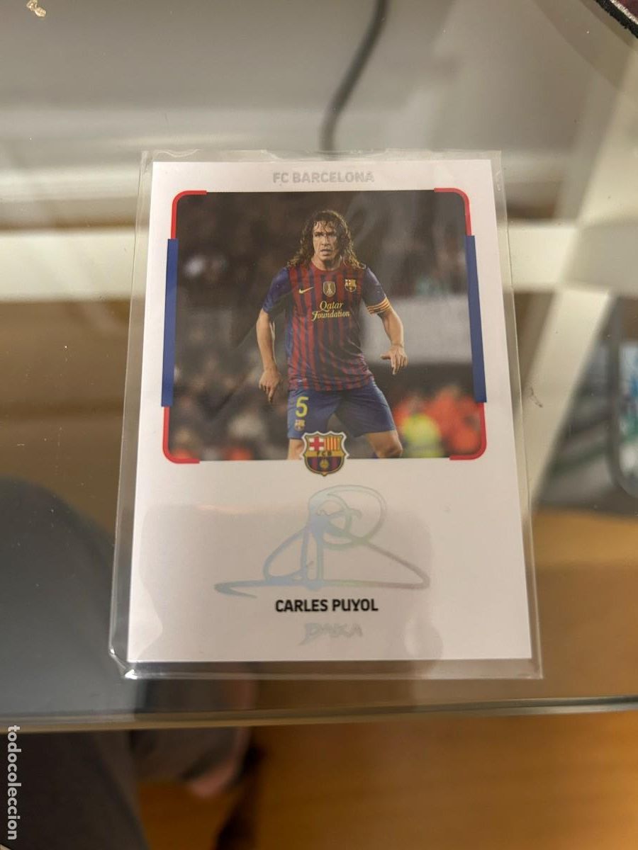 Cromos de Futebol: CARLES PUYOL DAKA CON FIRMA NUMERADO 29 DE 50 NUEVO