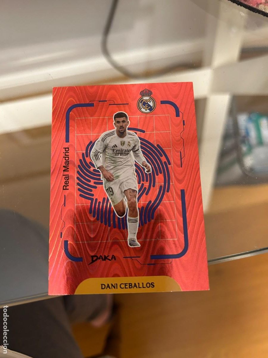 Cromos de f&uacute;tbol: DANI CEBALLOS DAKA NUEVO NUMERADO 46 DE 50 NUEVO