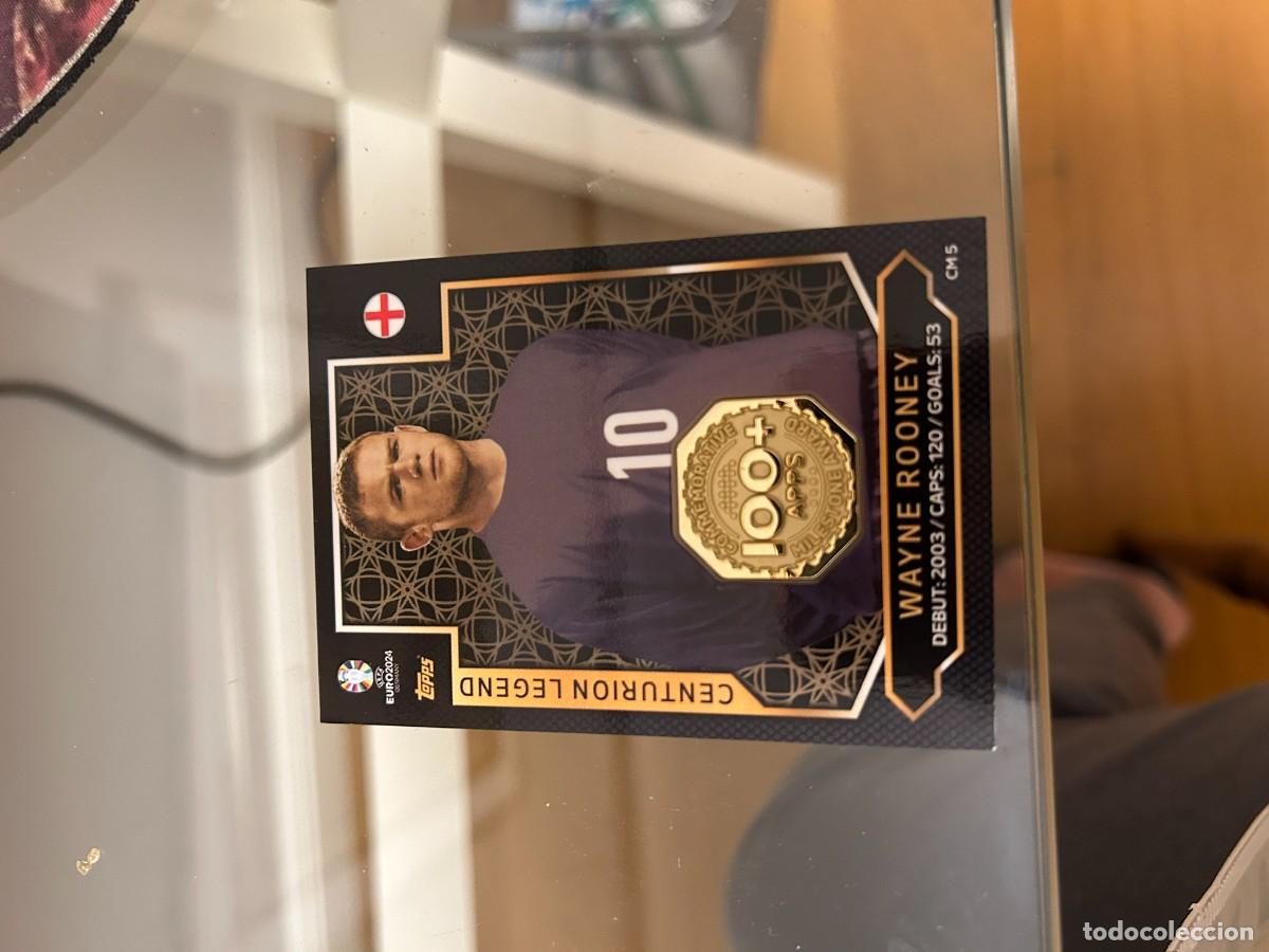 Cromos de f&uacute;tbol: WAYNE ROONEY CENTURION LEGEND EURO 2024 NUEVO MATCH ATTAX