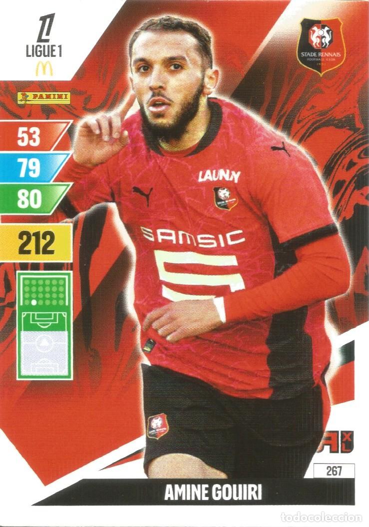 Cromos de f&uacute;tbol: Carta N&uacute;mero 267 - A. Gouiri - Rennais - Ligue 1 McDonald's 2024-25 - Adrenalyn XL (Panini, 2024)