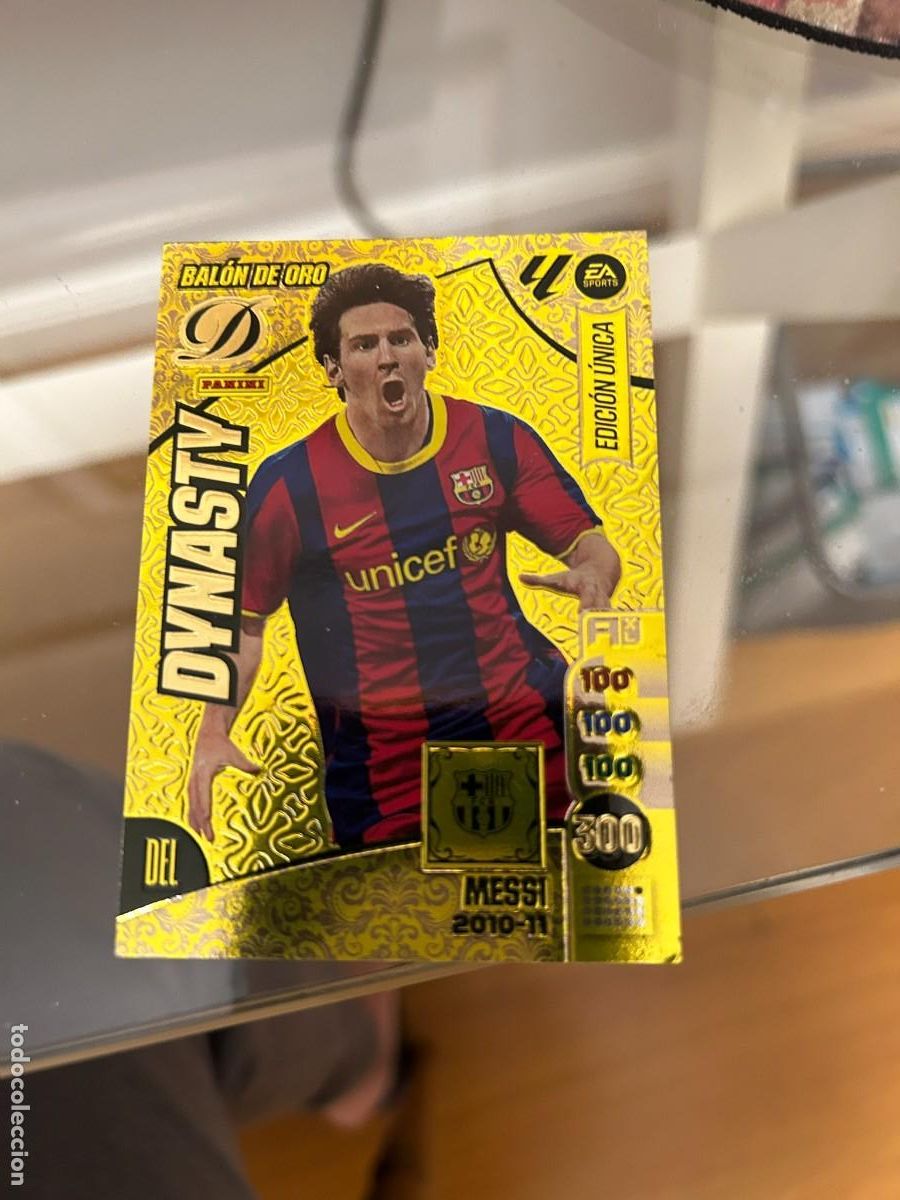 Cromos de f&uacute;tbol: MESSI DINASTY ADRENALYN 2024 2025 COMO SE APRECIA BUEN ESTADO
