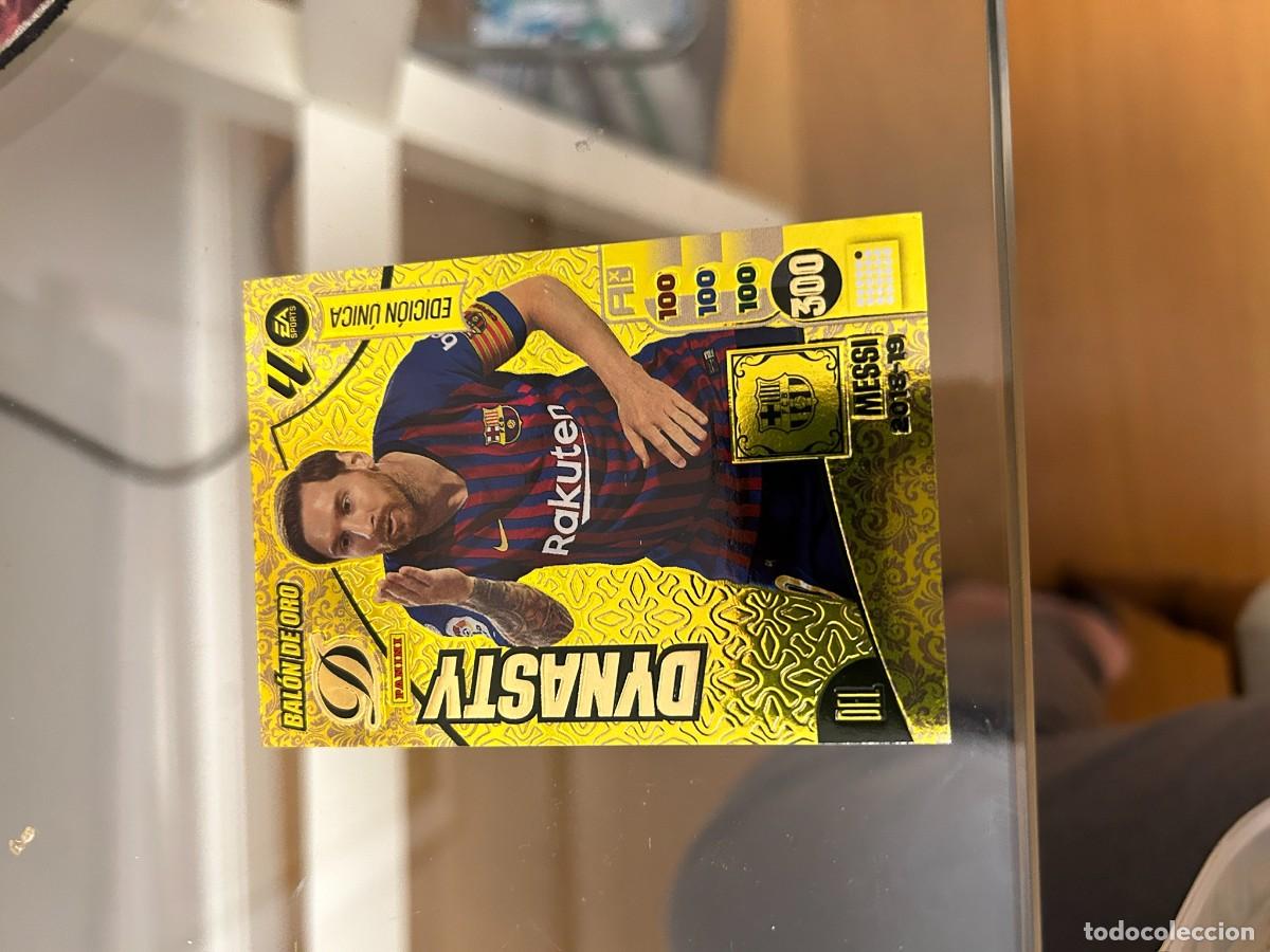Cromos de f&uacute;tbol: MESSI DINASTY 2018-19 BUEN ESTADO COMO SE VE