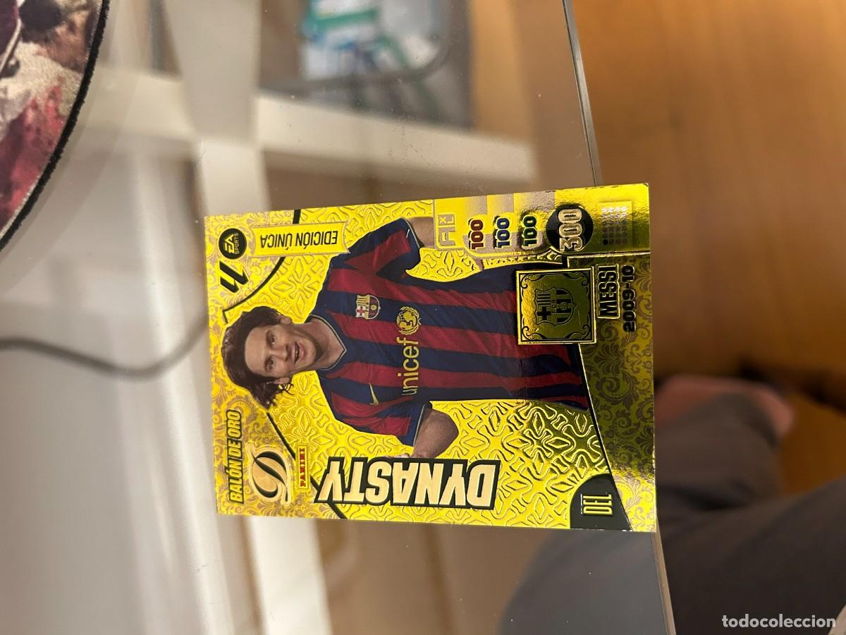 Cromos de f&uacute;tbol: MESSI DINASTY 2009-10 ADRENALYN BUEN ESTADO