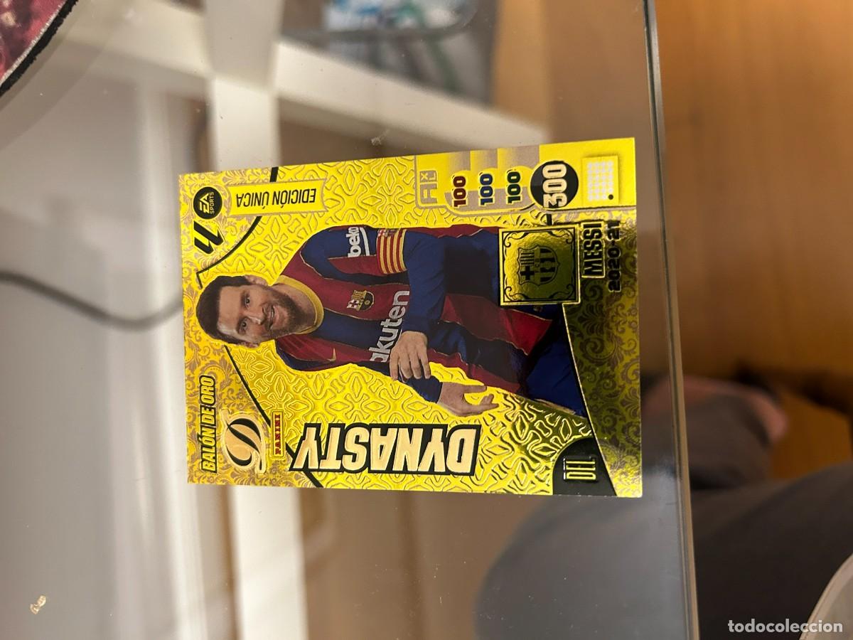 Cromos de f&uacute;tbol: MESSI DINASTY 2020-21 BUEN ESTADO ADRENALYN