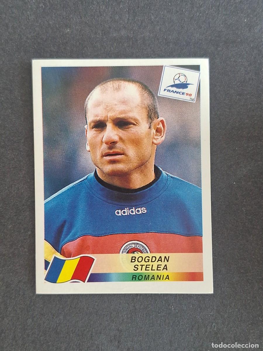 Cromos de f&uacute;tbol: L1 BOGDAN STELEA SELECCION RUMANIA 429 MUNDIAL FRANCIA 98 PANINI NUNCA PEGADO SIN PEGAR