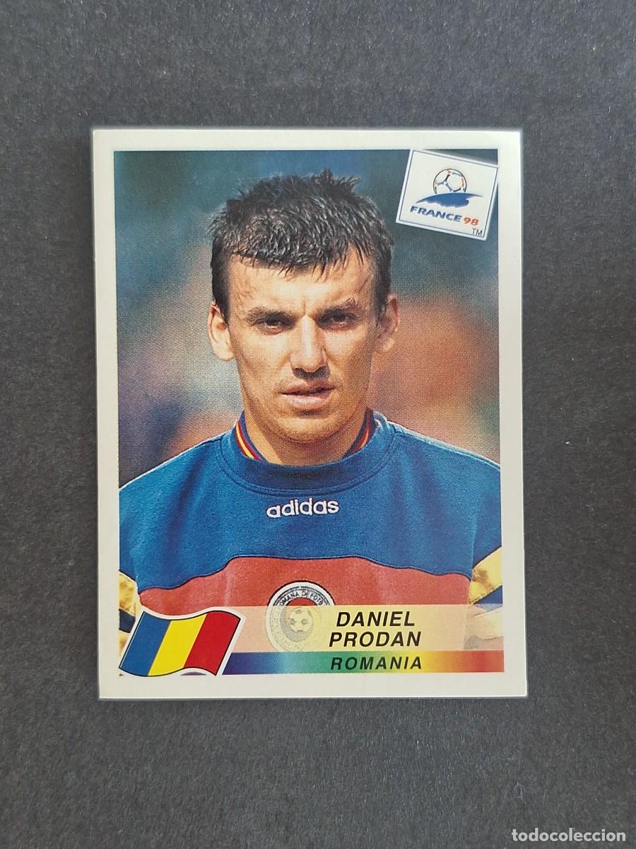 Cromos de f&uacute;tbol: L1 DANIEL PRODAN SELECCION RUMANIA 433 MUNDIAL FRANCIA 98 PANINI NUNCA PEGADO SIN PEGAR