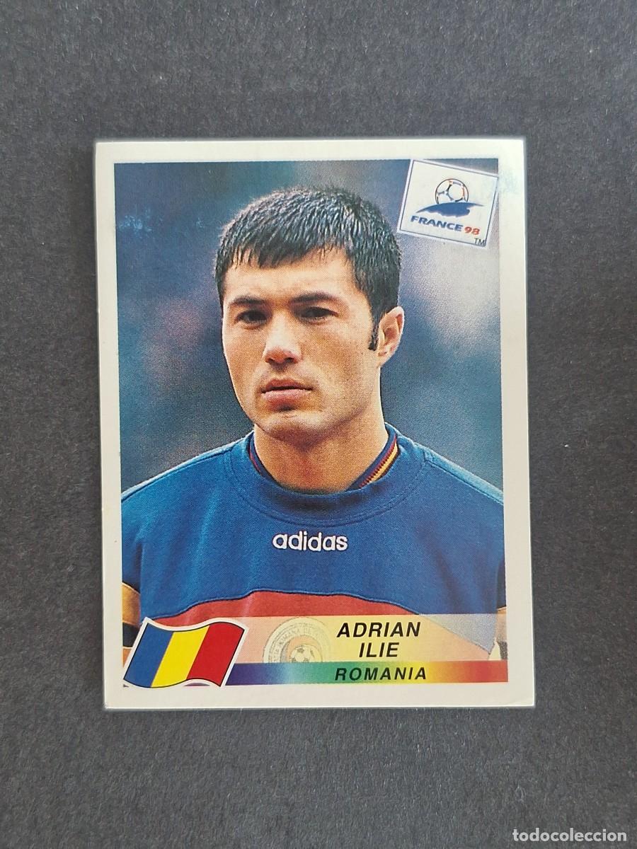 Cromos de f&uacute;tbol: L1 ADRIAN ILIE SELECCION RUMANIA 442 MUNDIAL FRANCIA 98 PANINI NUNCA PEGADO SIN PEGAR