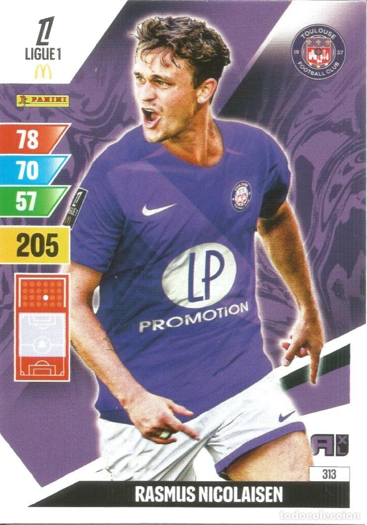 Cromos de f&uacute;tbol: Carta N&uacute;mero 313 - Nicolaisen - Toulouse - Ligue 1 McDonald's 2024-25 - Adrenalyn XL (Panini, 2024)