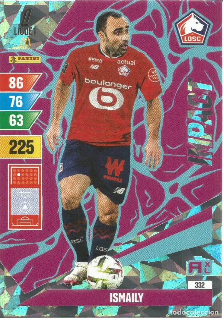 Cromos de f&uacute;tbol: Carta N&uacute;mero 332 - Ismaily - LOSC- Impact - Ligue 1 McDonald's 2024-25 - Adrenalyn XL (Panini, 2024)