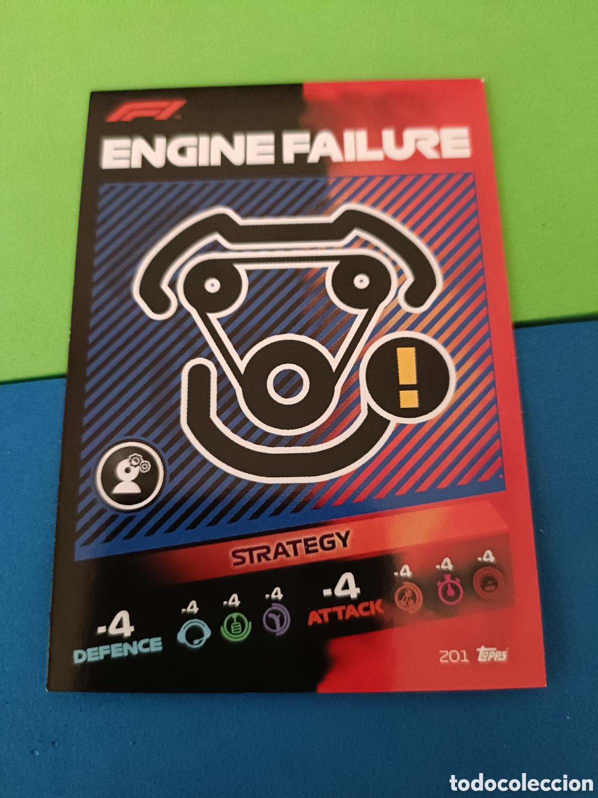 Cromos de f&uacute;tbol: Topps Turbo Attax F&oacute;rmula uno F1 2021 - 201 Engine Failure