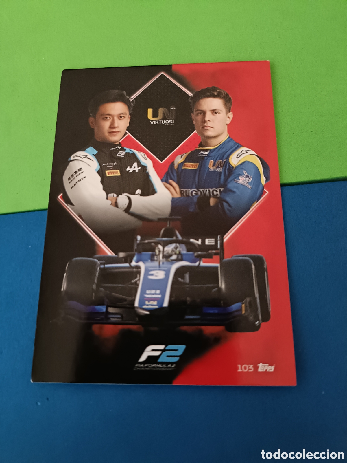 Cromos de f&uacute;tbol: Topps Turbo Attax F&oacute;rmula uno F1 2021 - 103