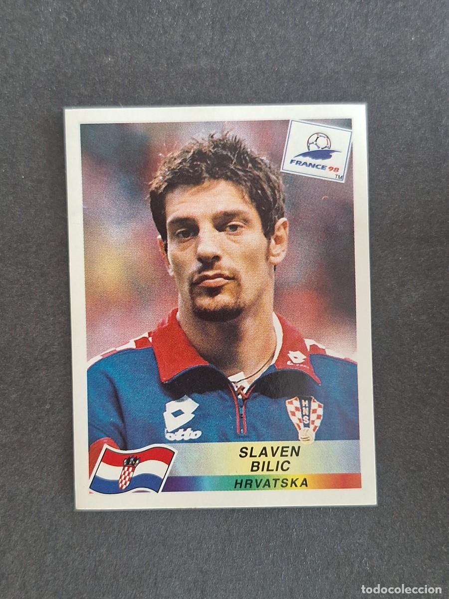 Cromos de f&uacute;tbol: L1 SLAVEN BILIC SELECCION CROACIA 540 MUNDIAL FRANCIA 98 PANINI NUNCA PEGADO SIN PEGAR