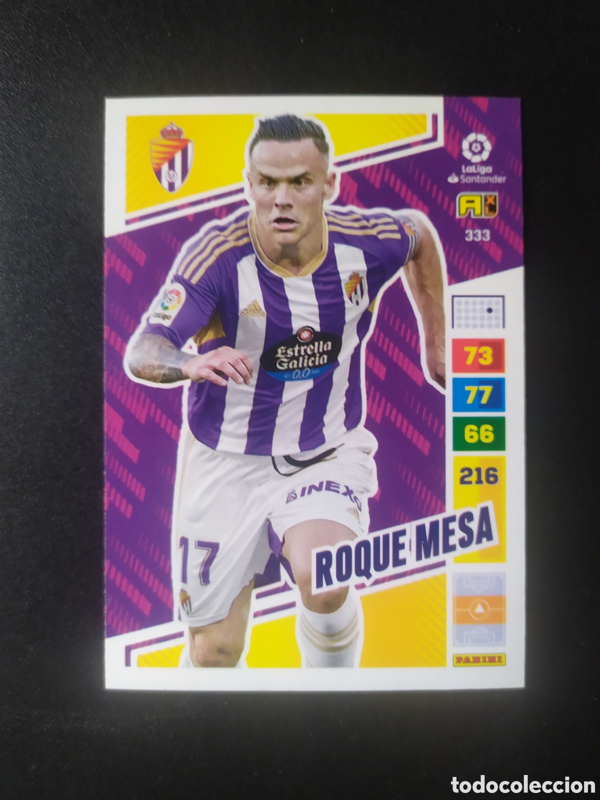 Cromos de Futebol: Adrenalyn 2022 2023 22 23 panini Roque Mesa n&deg; 333 Valladolid
