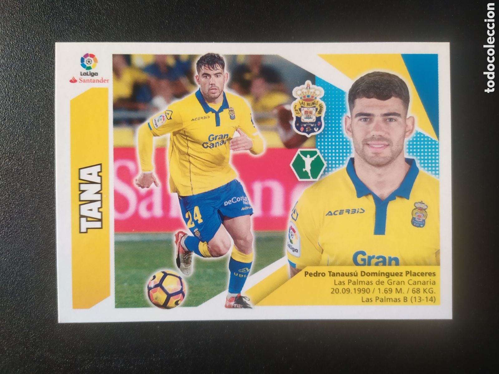 Fu&szlig;ball-Sticker: Liga este 2017 2018 17 18 panini Tana n&deg; 15 Las Palmas