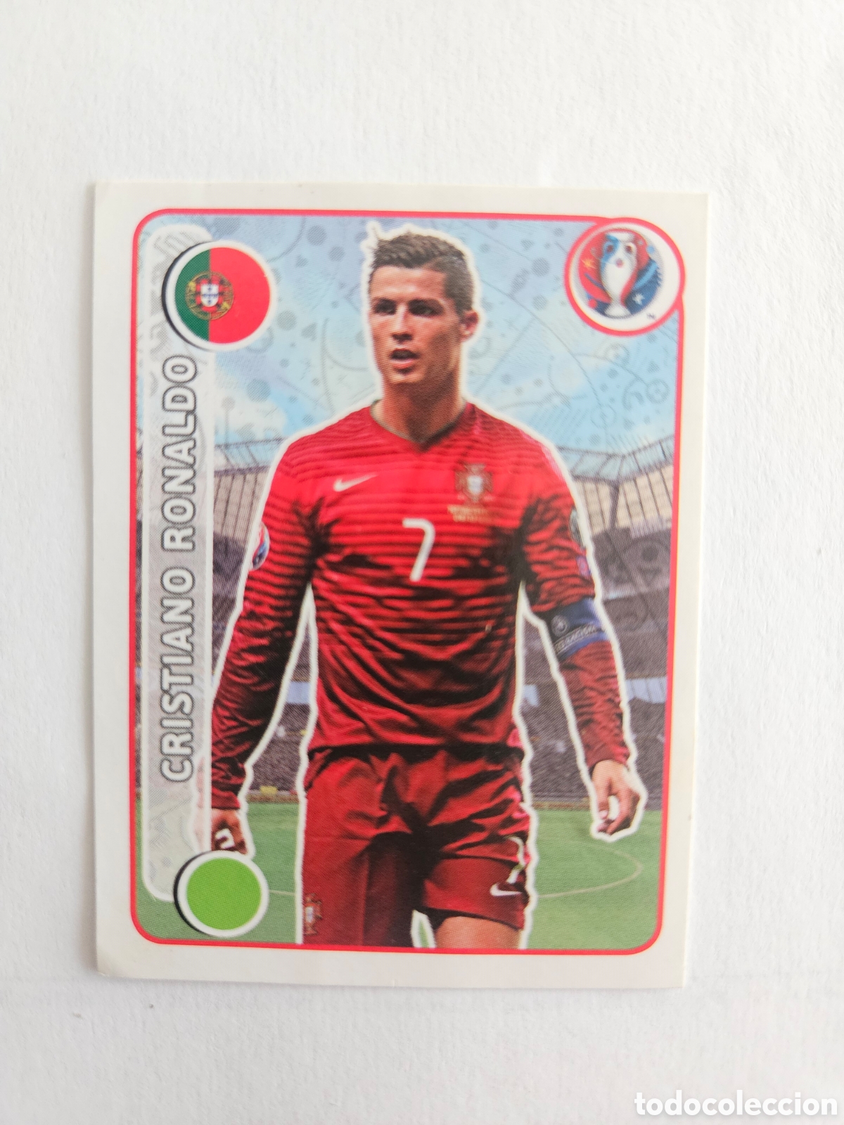 Cromos de f&uacute;tbol: 597 Cristiano Ronaldo PORTUGAL PANINI EUROCOPA EURO FRANCIA 2016
