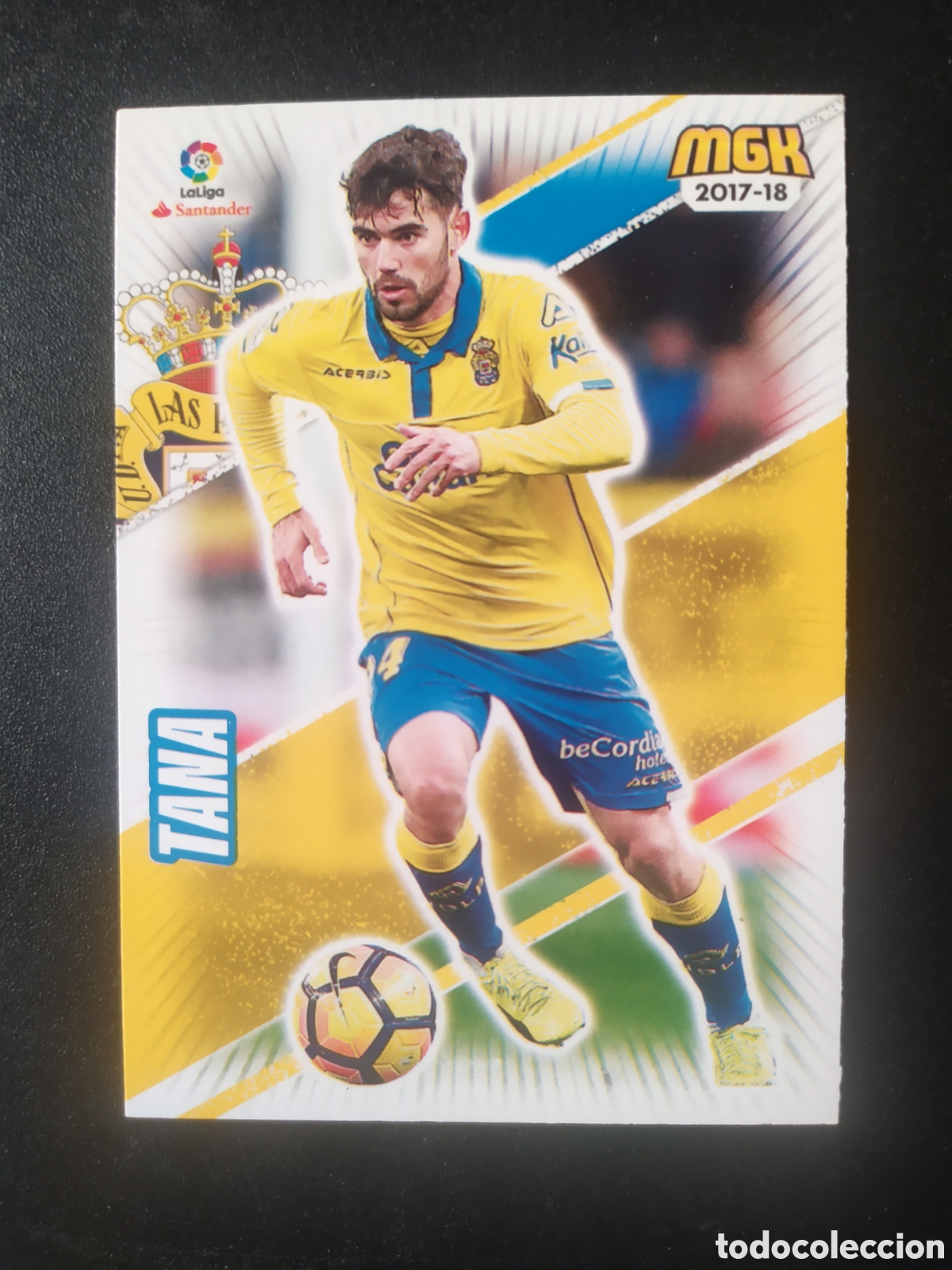 Cromos de f&uacute;tbol: Megacracks 2017 2018 17 18 panini Tana n&deg; 314 Las Palmas