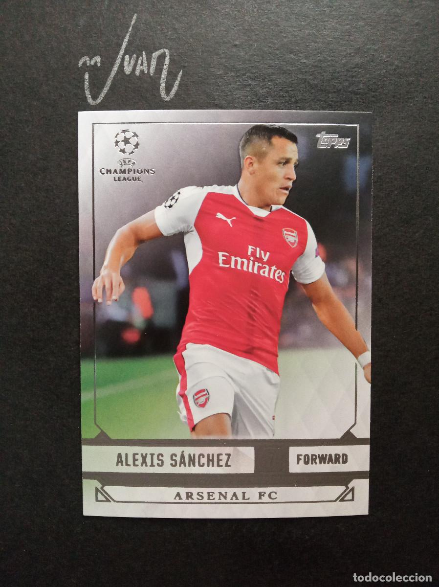 Cromos de f&uacute;tbol: N&ordm; 3 ALEXIS SANCHEZ ARSENAL SEVILLA 2025 25 26 ⚽ TOPPS &reg; SHOWCASE UCL UEFA CHAMPIONS 2016 2017 16 17