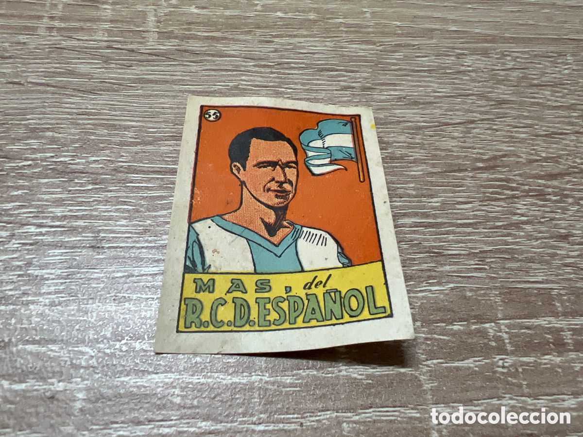 Cromos de f&uacute;tbol: 1939 MAS RCD ESPA&Ntilde;OL N&ordm; 64 BRUGUERA