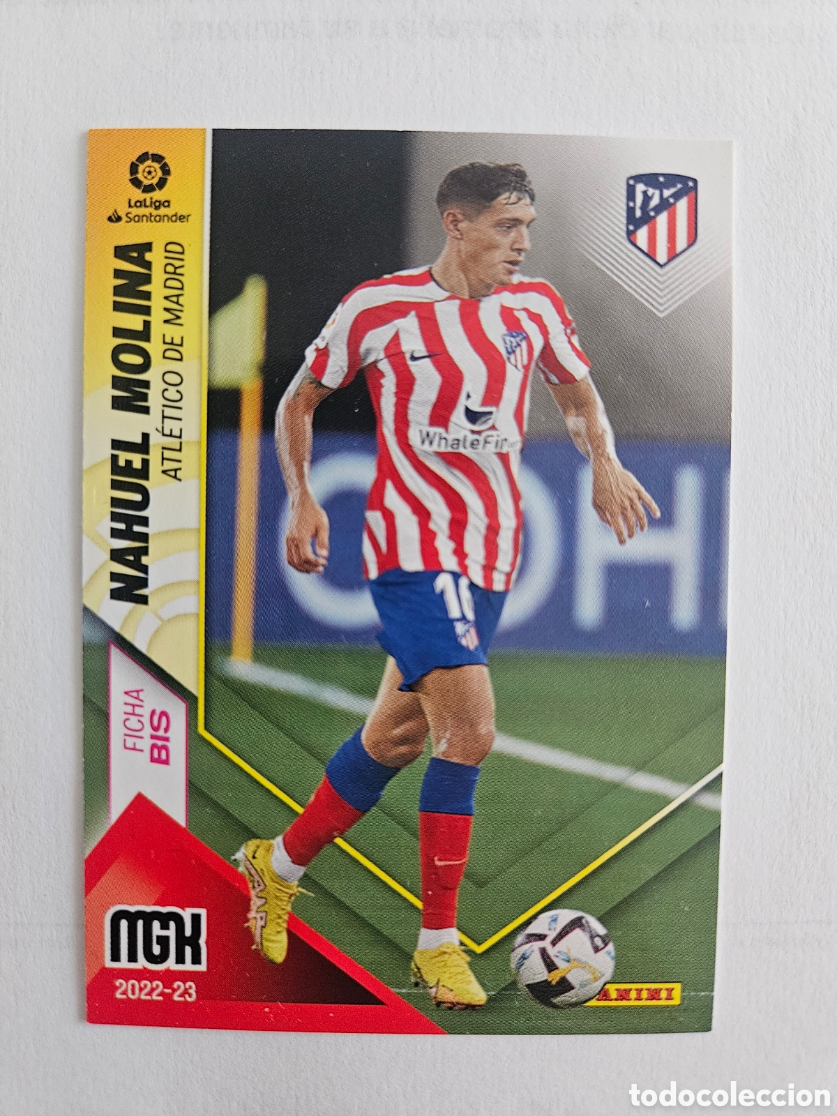 Cromos de f&uacute;tbol: 49BIS 49 BIS NAHUEL MOLINA ATL&Eacute;TICO MADRID SEGUNDA 2&ordf; EDICI&Oacute;N MEGACRACKS 2022 2023 22 23 MGK