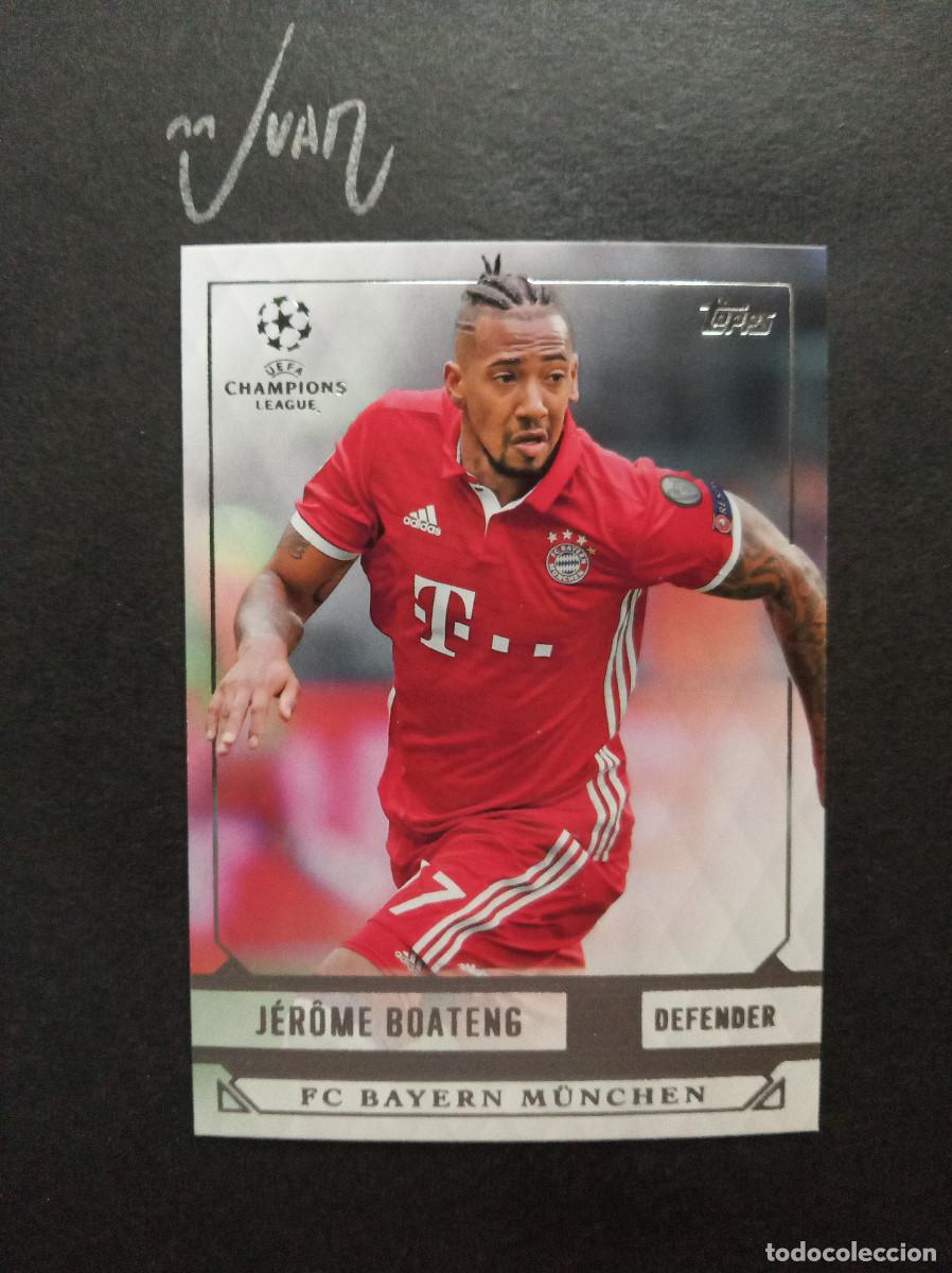 Cromos de f&uacute;tbol: N&ordm; 63 JEROME BOATENG BAYER MUNICH ALEMANIA ⚽ TOPPS &reg; SHOWCASE UCL UEFA CHAMPIONS 2016 2017 16 17