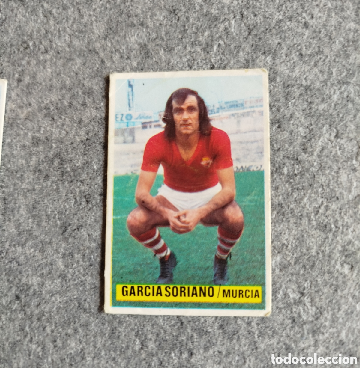 Cromos de f&uacute;tbol: SIN PEGAR GARCIA SORIANO MURCIA 74 75 1974 1975 EDICIONES ESTE CROMO NUEVO NUNCA PEGADO
