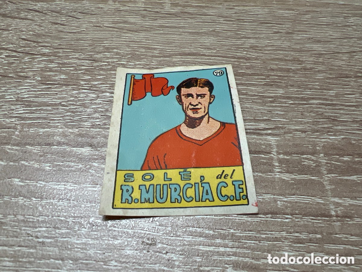 Cromos de f&uacute;tbol: 1939 SOLE REAL MURCIA N&ordm; 79 BRUGUERA