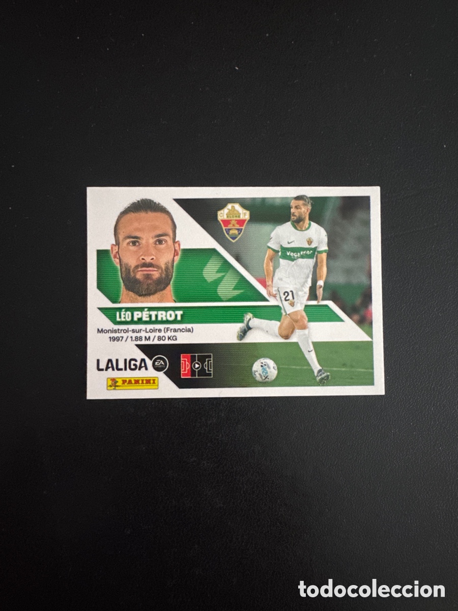 Cromos de f&uacute;tbol: PETROT ELCHE NUMERO 5 LIGA ESTE 2026 2027