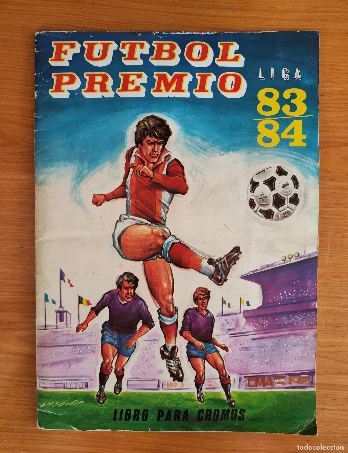 Cromos de Futebol: Album futbol premio edici&oacute;n maga liga 83/84