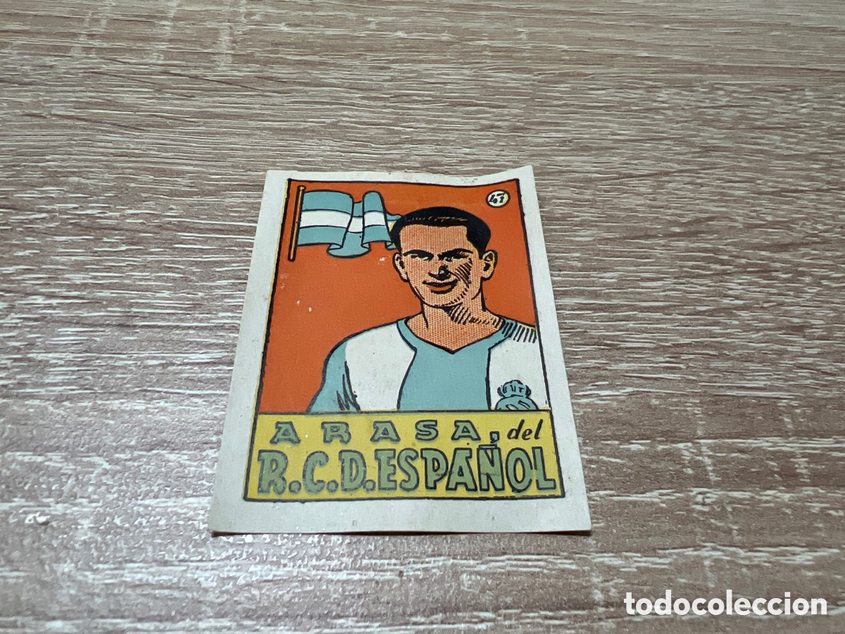 Cromos de f&uacute;tbol: 1939 ARASA RCD ESPA&Ntilde;OL N&ordm; 47 BRUGUERA