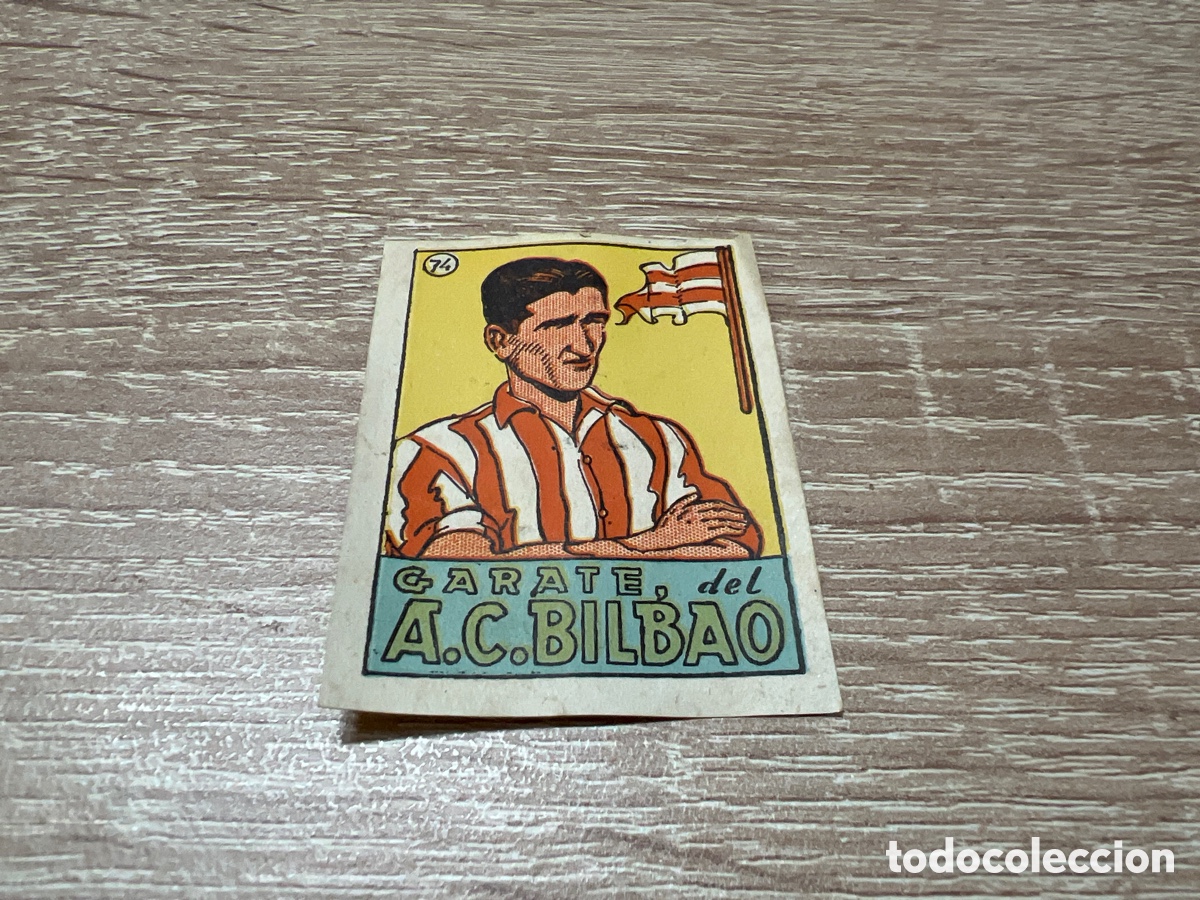 Figurine di Calcio: 1939 GARATE A.C.BILBAO N&ordm; 74 BRUGUERA
