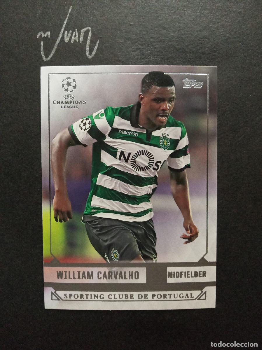 Cromos de f&uacute;tbol: N&ordm; 177 CARVALHO SPORTING BETIS 2022 2023 22 23 ⚽ TOPPS &reg; SHOWCASE UCL UEFA CHAMPIONS 2016 2017 16 17